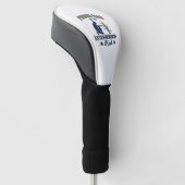 Trotse vader van een buitengewoon kind autisme vec golfheadcover (Schuin)