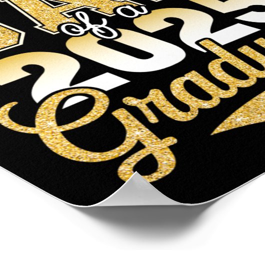 Trotse vader van een CL van 2025 Afstuderen Senior Poster (Hoek)