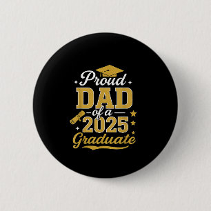 Trotse vader van een CL van 2025 Afstuderen Senior Ronde Button 5,7 Cm
