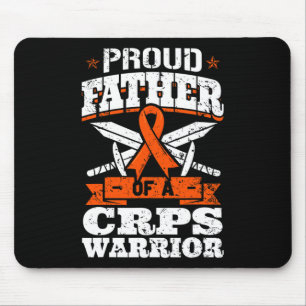 Trotse vader van een CRPS Warrior RSD Awareness Ri Muismat