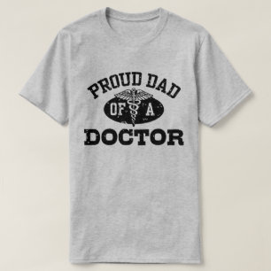 Trotse vader van een dokter t-shirt
