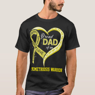 Trotse vader van een endometriose krijger t-shirt