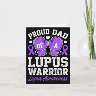 Trotse vader van een lupus krijger vechter bewustz kaart