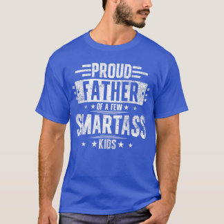 Trotse vader van een paar brutale familie grappige t-shirt
