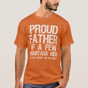 Trotse vader van een paar brutale grappige vadersd t-shirt