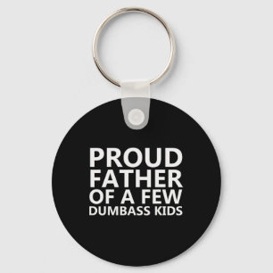 Trotse vader van een paar domme Kinder - Funny Fat Sleutelhanger