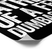 Trotse vader van een paar domme Kinder grappige va Poster (Hoek)