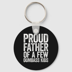 Trotse vader van een paar domme Kinder grappige va Sleutelhanger