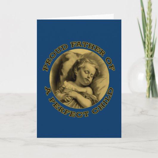 TROTSE VADER VAN EEN PERFECT KIND KAART (Voorkant)