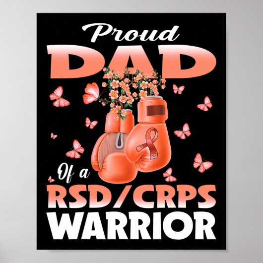 Trotse vader van een RSD Corps Warrior Awareness B Poster (Voorkant)