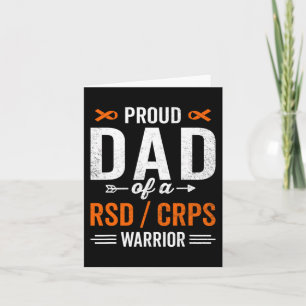 Trotse vader van een RSD CRPS Warrior Survivor Awa Kaart