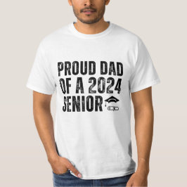 Trotse vader van een senior uit 2024 t-shirt