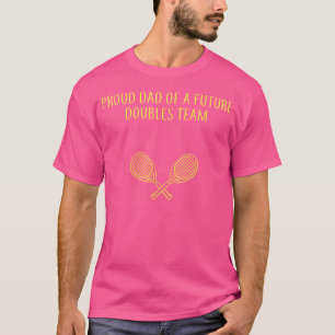 Trotse vader van een toekomstig dubbelteam identie t-shirt
