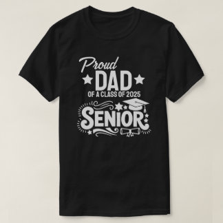 Trotse vader van eindexamenklas 2025 t-shirt
