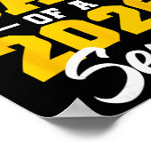 Trotse vader van eindexamenklas 2026 Trotse moeder Poster (Hoek)