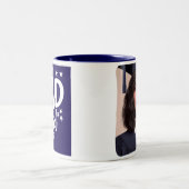 Trotse vader van het Afstudeerder Custom Year en f Tweekleurige Koffiemok (Center)