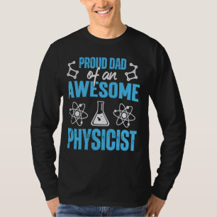 Trotse vader van natuurkundige natuurkundeleraar G T-shirt