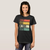 Trotse vader van twee Geweldige zoons vader van 2  T-shirt (Voorkant volledig)