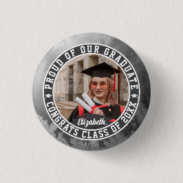 Trotse van onze afgestudeerde Trendige afstudeerfo Ronde Button 3,2 Cm