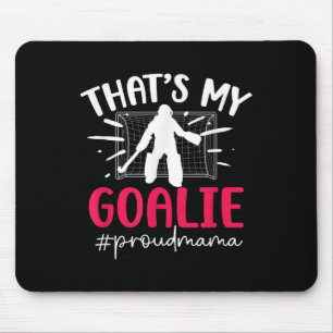 Trotse veldhockey doelverdediger Mama veldhockey k Muismat