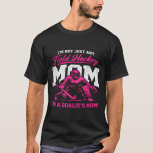 Trotse veldhockey doelverdediger moeder veldhockey t-shirt