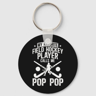 Trotse veldhockey Opa van een veldhockeyspeler Sleutelhanger