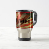 Trotse veteraan, Amerikaanse vlag pendelaar Mok (Voorkant rechts)