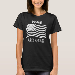 Trotse veteraan - Amerikaanse vlag - VS - USA - Pa T-shirt