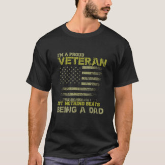 Trotse veteraan pa Veteranendag T-shirt