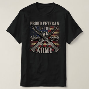 Trotse veteraan van de USA Veterans Day T-shirt