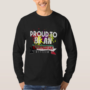 Trotse veterinaire burger Beroep carrière werkneme T-shirt