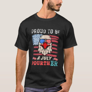 Trotse viering van 4 juli t-shirt