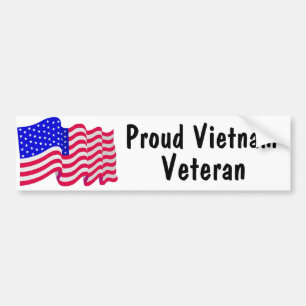 Trotse Vietnam Veteraan Bumpersticker