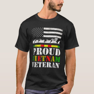 Trotse Vietnam Veteran Day cadeau voor vader van z T-shirt