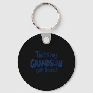 Trotse Voetbal Oma Opa Dat Is Mijn Kleinzoon Ou Sleutelhanger