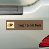 Trotse Voetbalmoeder Bumpersticker (Op auto)