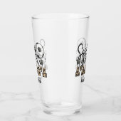 Trotse voetbalmoeder - Sidenier Kampioen Glas (Rechts)