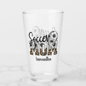 Trotse voetbalmoeder - Sidenier Kampioen Glas (Voorkant)