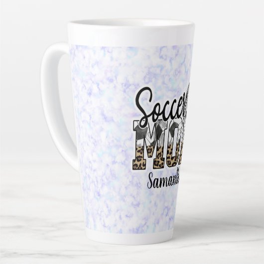 Trotse voetbalmoeder - Sidenier Kampioen Latte Mok (Linkerhoek)