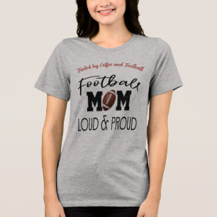 Trotse Voetbalmoeder Speldag Tri-Blend Shirt