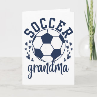 Trotse Voetbaloma Moederdag  Kaart