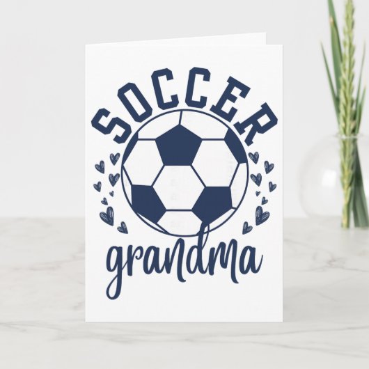 Trotse Voetbaloma Moederdag  Kaart (Voorkant)