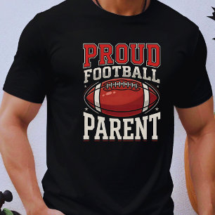 Trotse Voetbalouder Vintage Wedstrijddag T-shirt