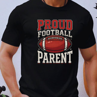 Trotse Voetbalouder Vintage Wedstrijddag T-shirt