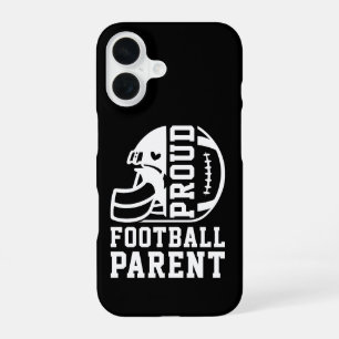 Trotse Voetbalouder, Voetbal Sport Familie iPhone 16 Hoesje