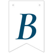 Trotse Vogels Bruiloft Feest slinger vlag Vlaggetjes (Derde vlag)