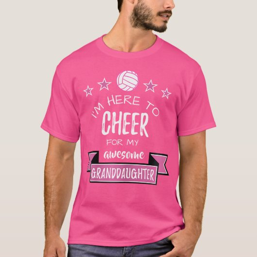 Trotse volleybal oma t-shirt (Voorkant)
