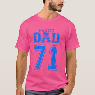 Trotse volleybal pa nummer 71 b t-shirt