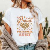Trotse Volleybal Tante T-shirt