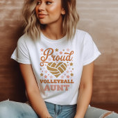Trotse Volleybal Tante T-shirt